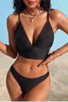 Angelsin Şık Bikini Takım Siyah