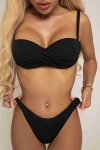 Angelsin - Angelsin Şık Bikini Üstü Siyah